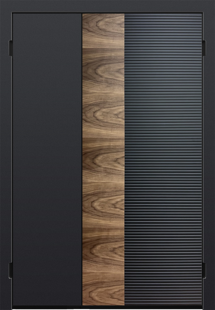 Эмаль с фрезеровкой 17.01 Ral 9005 ОСФБ